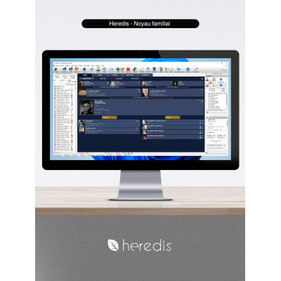 Coffret Heredis Pro Windows : Généalogie Simplifiée