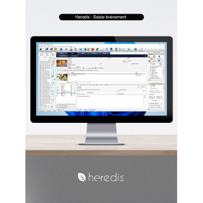 Coffret Heredis Pro Windows : Généalogie Simplifiée