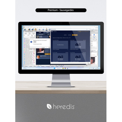 Coffret Heredis Pro Windows : Généalogie Simplifiée