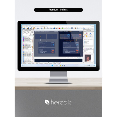 Coffret Heredis Pro Windows & Mac : Généalogie