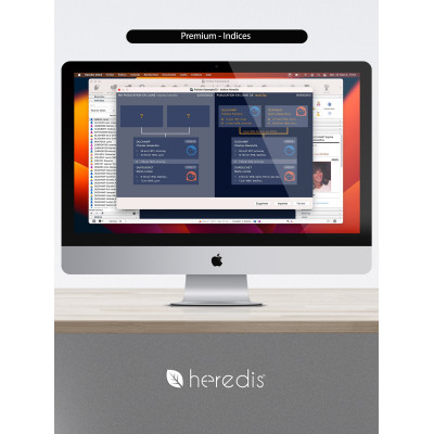 Coffret Heredis Pro Windows & Mac : Généalogie