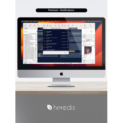 Coffret Heredis Pro Windows & Mac : Généalogie