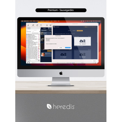 Coffret Heredis Pro Windows & Mac : Généalogie