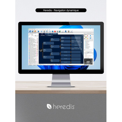 Heredis Windows Standard : Logiciel de Généalogie