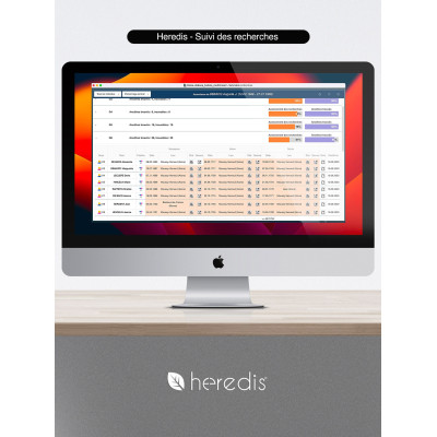 Heredis 2026 Pro - Généalogie Windows & macOS
