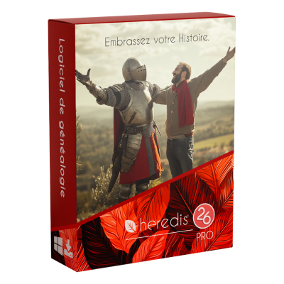 Coffret Heredis Pro Windows : Généalogie Simplifiée
