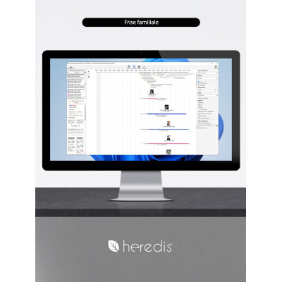 Coffret Heredis Pro Windows : Généalogie Simplifiée