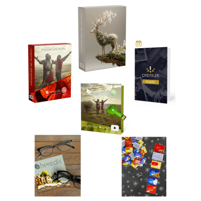 Coffret Mise à jour Heredis 2026 pour Windows