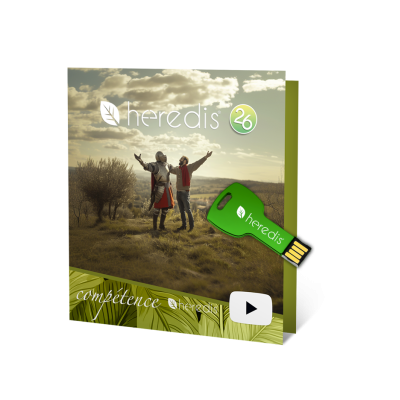 Coffret Mise à jour Heredis 2026 pour Windows
