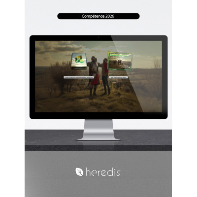 Coffret Mise à jour Heredis 2026 pour Windows