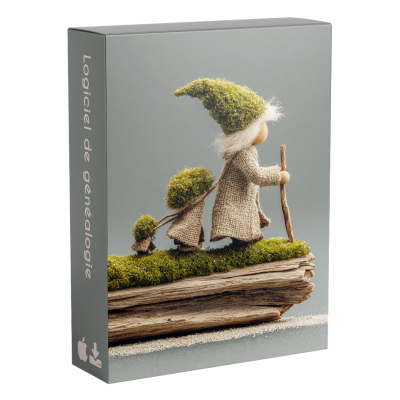 Coffret Heredis Mac Pro : Généalogie complète