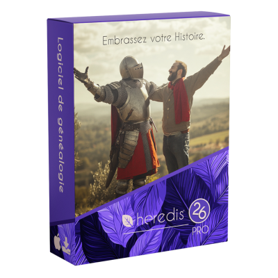 Coffret Heredis Mac Pro : Généalogie complète