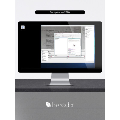 Coffret Heredis Mac Pro : Généalogie complète