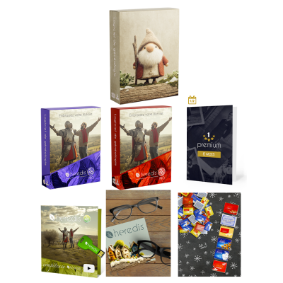 Coffret Heredis Pro Windows & Mac : Généalogie