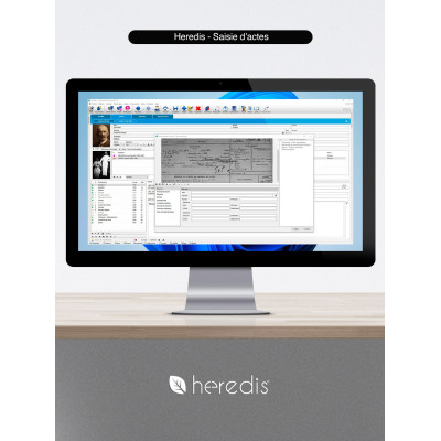 Heredis 2027 Pro pour Windows – Généalogie avancée