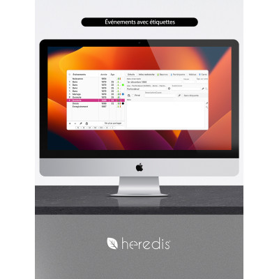 Mise à jour Heredis 2027 Pro pour macOS