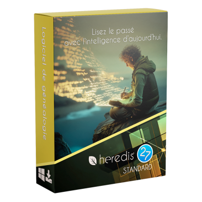 Heredis 2027 Standard - Logiciel Windows