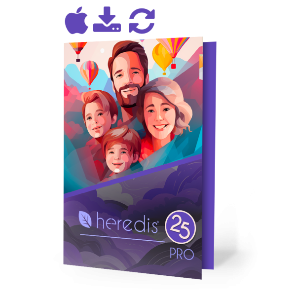 Heredis 2025 Pro - macOS - Mise à jour