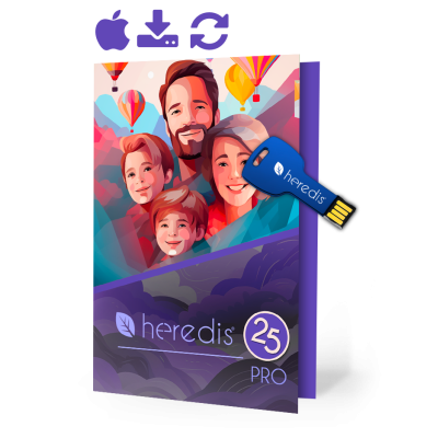 Heredis 2025 Expert - macOS - Mise à jour